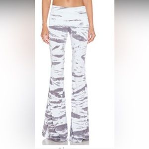 Saint Grace Ashby Flare Pants in Stone Tiger Wash